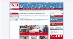 Desktop Screenshot of niaa-hsrc.org.uk